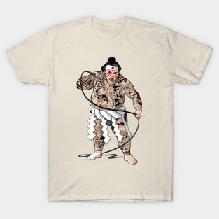 Yakuza sumo wrestler singer T-Shirt